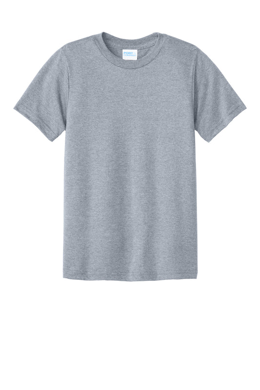 Port & Co Youth CVC Tee (SAN-PC340Y) - Athletic Heather