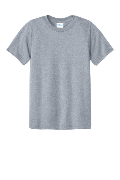 Port & Co Youth CVC Tee (SAN-PC340Y) - Athletic Heather