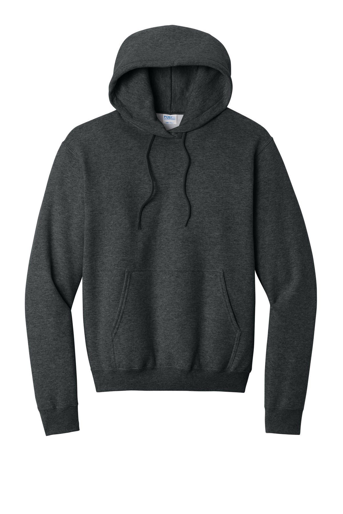 Port & Company Core Fleece Hoodie (SAN-PC78H) - Black Heather