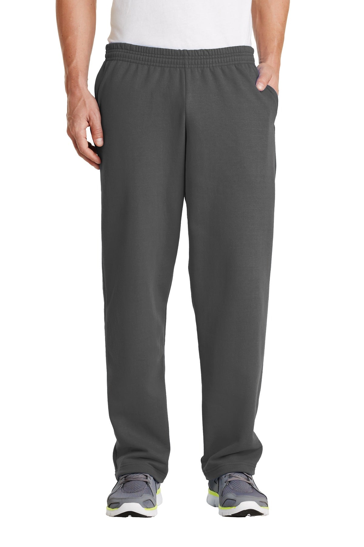 Port & Company Core Fleece Sweatpant with Pockets (SAN-PC78P) - Charcoal