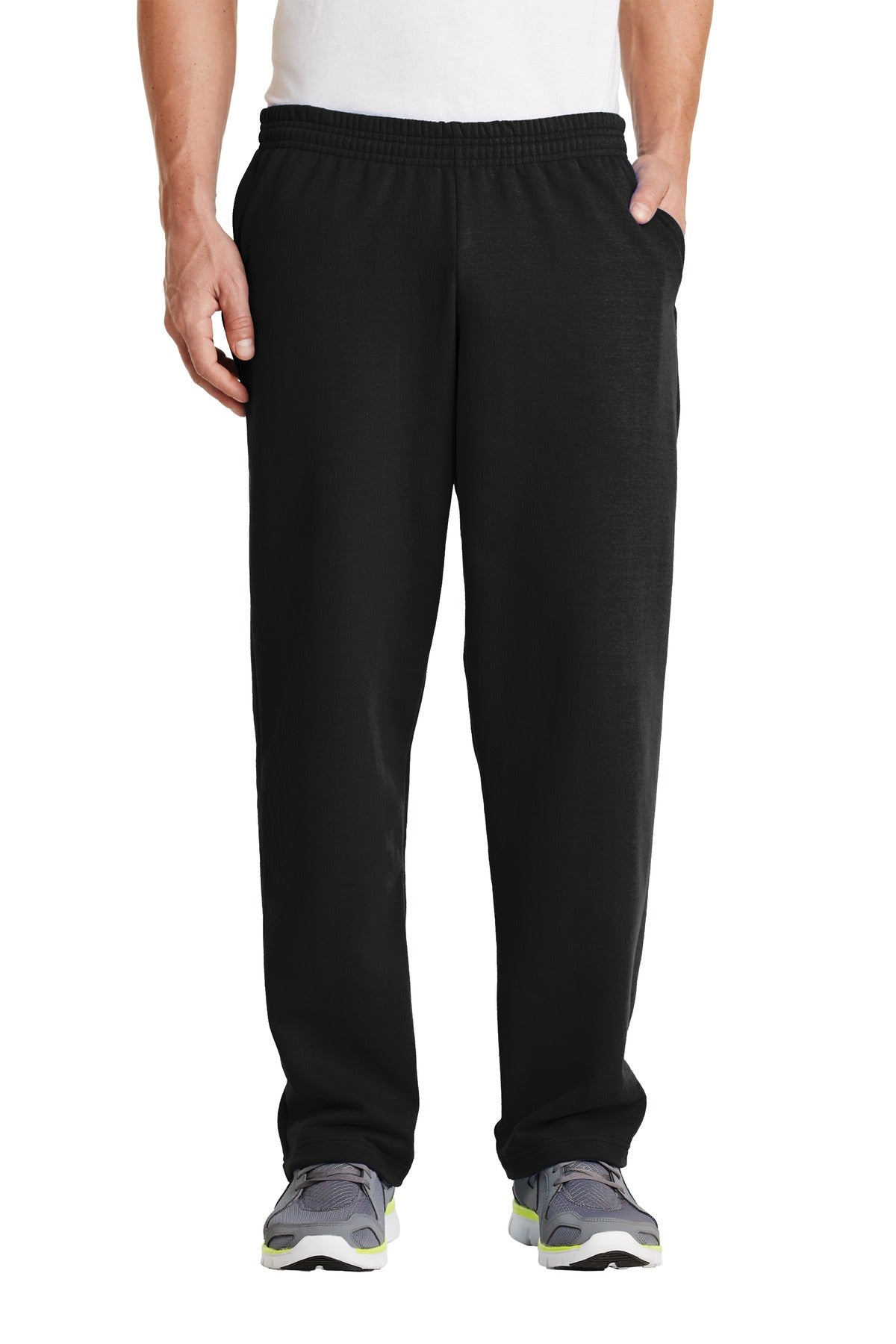 Port & Company Core Fleece Sweatpant with Pockets (SAN-PC78P) - Jet Black