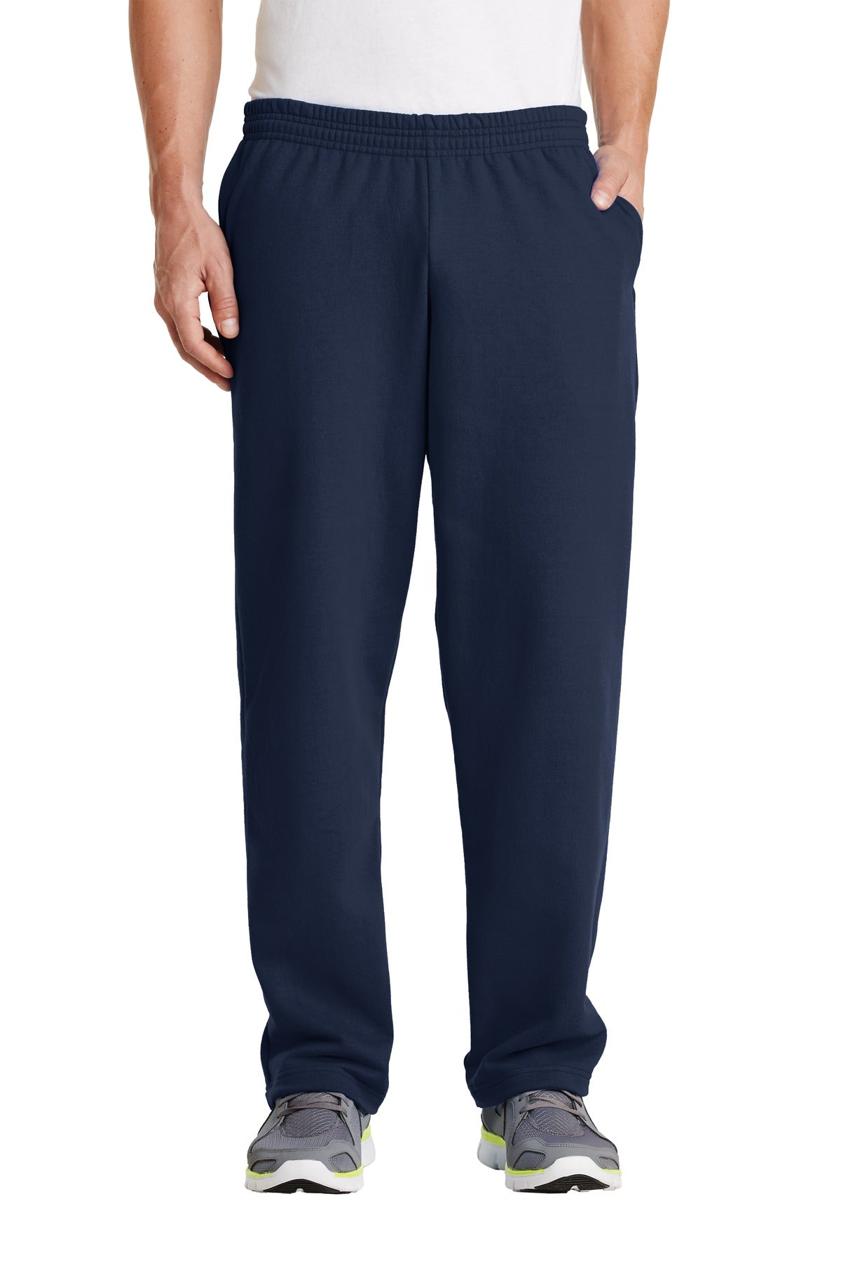 Port & Company Core Fleece Sweatpant with Pockets (SAN-PC78P) - Navy