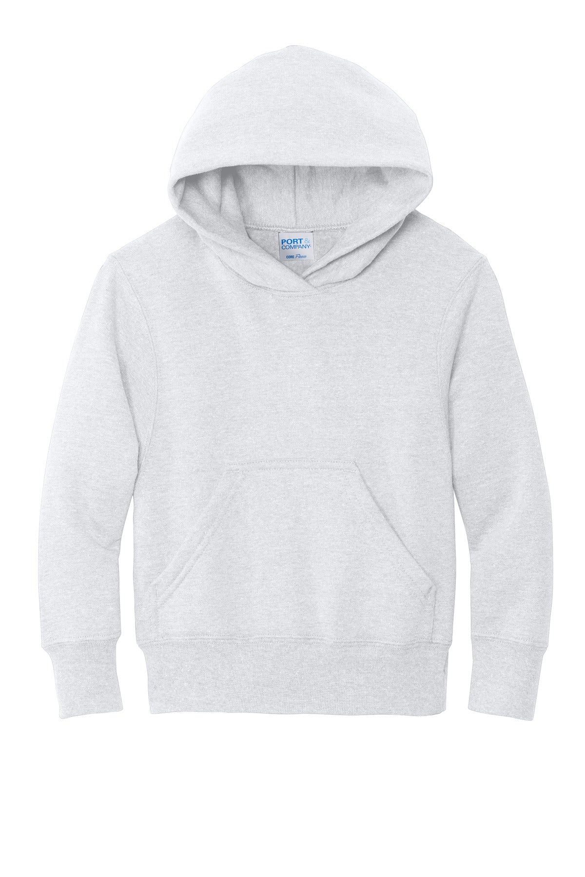 Port & Company Youth Core Fleece Pullover Hoodie (SAN-PC78YH) - Ash