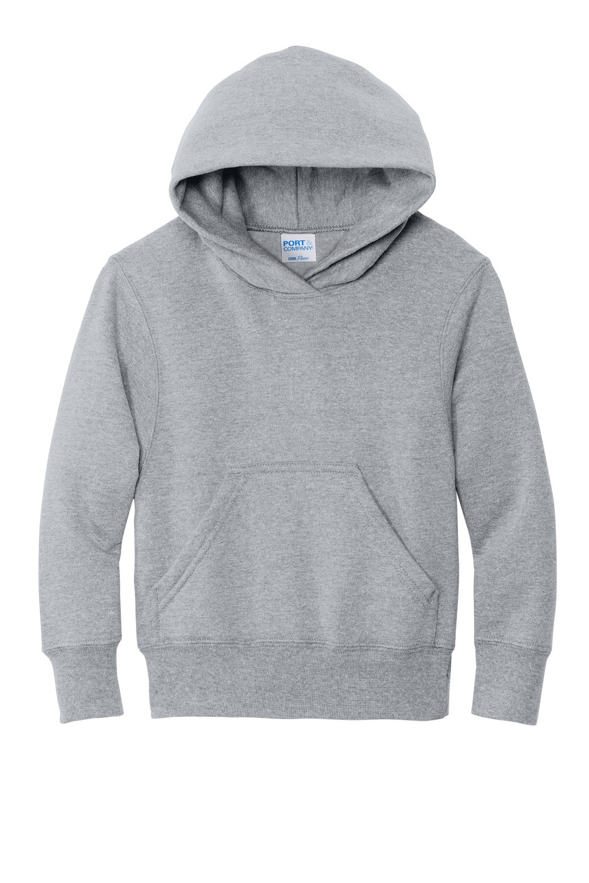 Port & Company Youth Core Fleece Pullover Hoodie (SAN-PC78YH) - Athletic Heather
