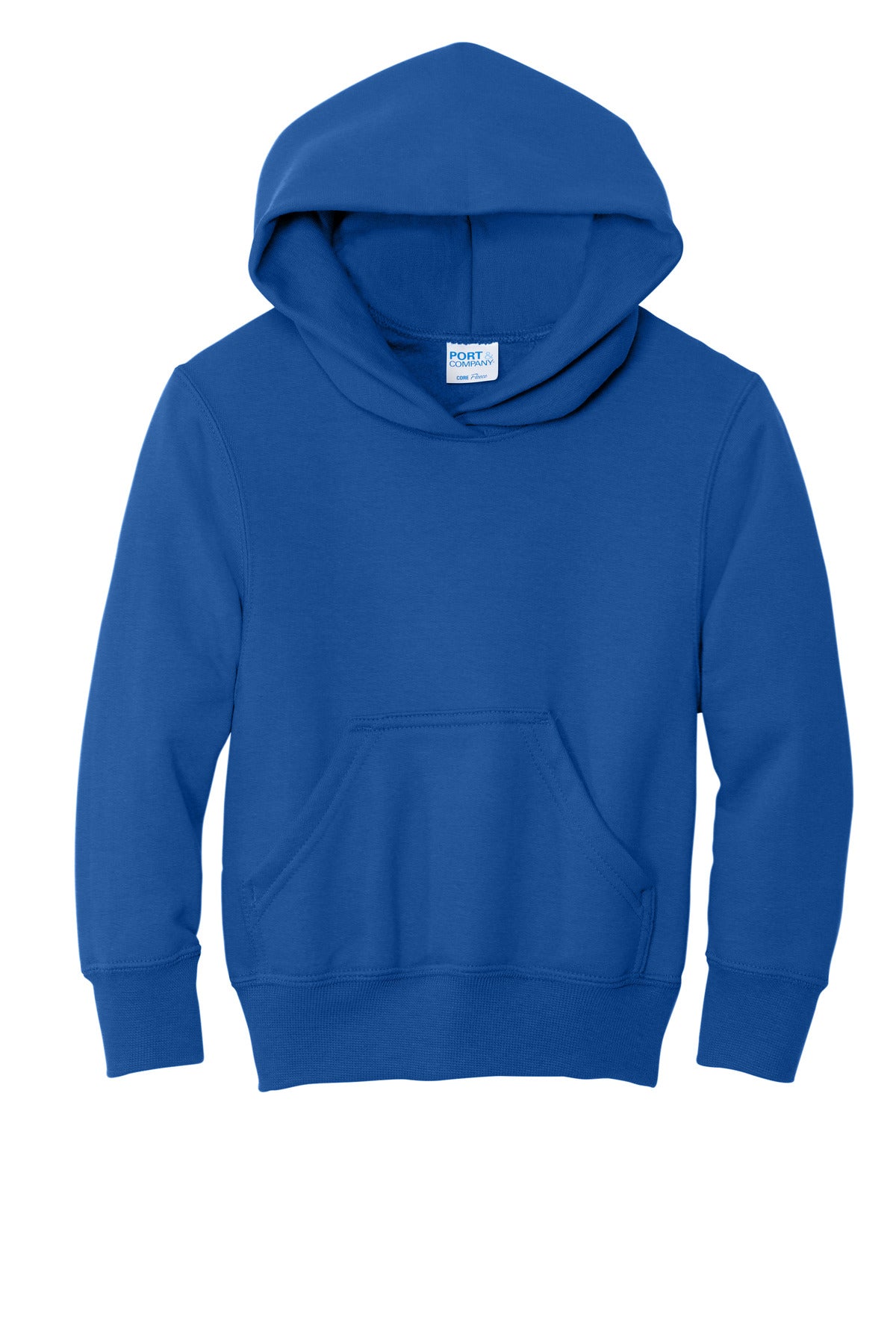Port & Company Youth Core Fleece Pullover Hoodie (SAN-PC78YH) - Royal