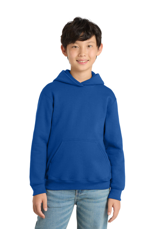 Port & Company Youth Core Fleece Pullover Hoodie (SAN-PC78YH) - Royal