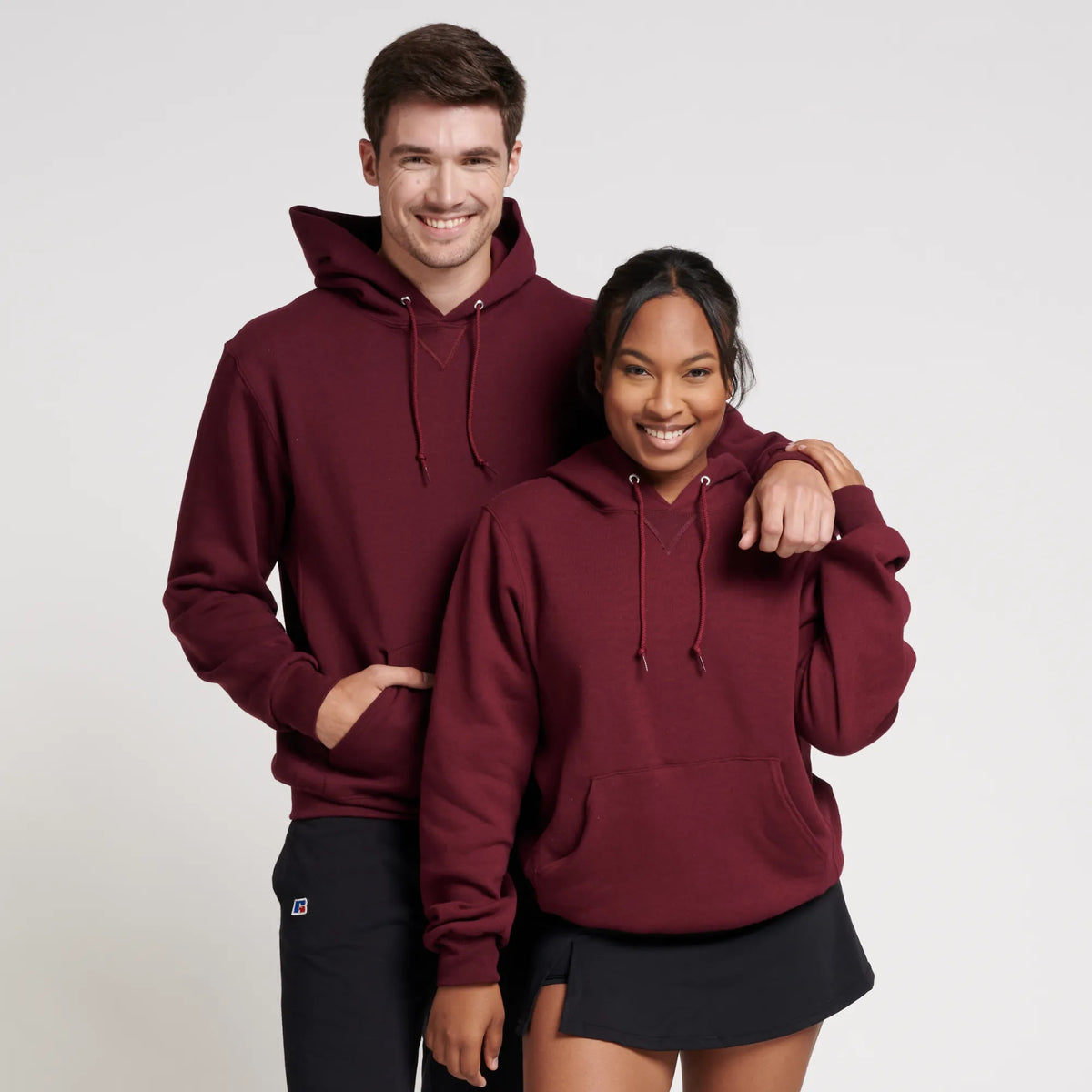 Russell Athletic Dri-Power Hoodie (OS-695HBM) - Maroon