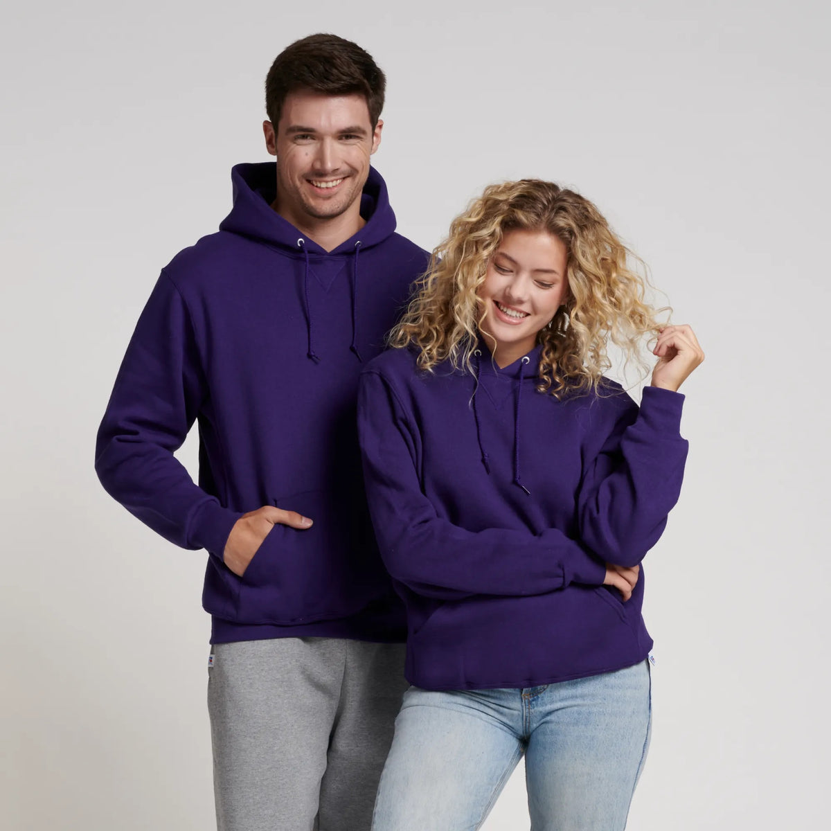 Russell Athletic Dri-Power Hoodie (OS-695HBM) - Purple