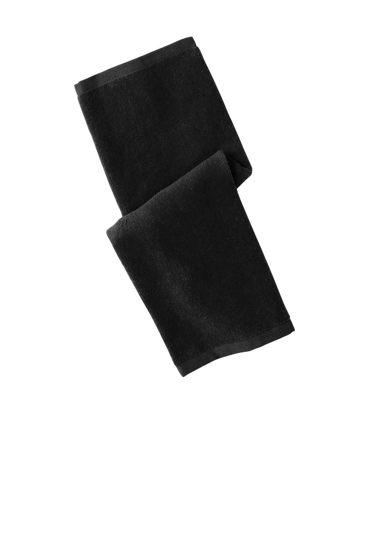 Port Authority Hemmed Towel (SAN-PT390) - Black