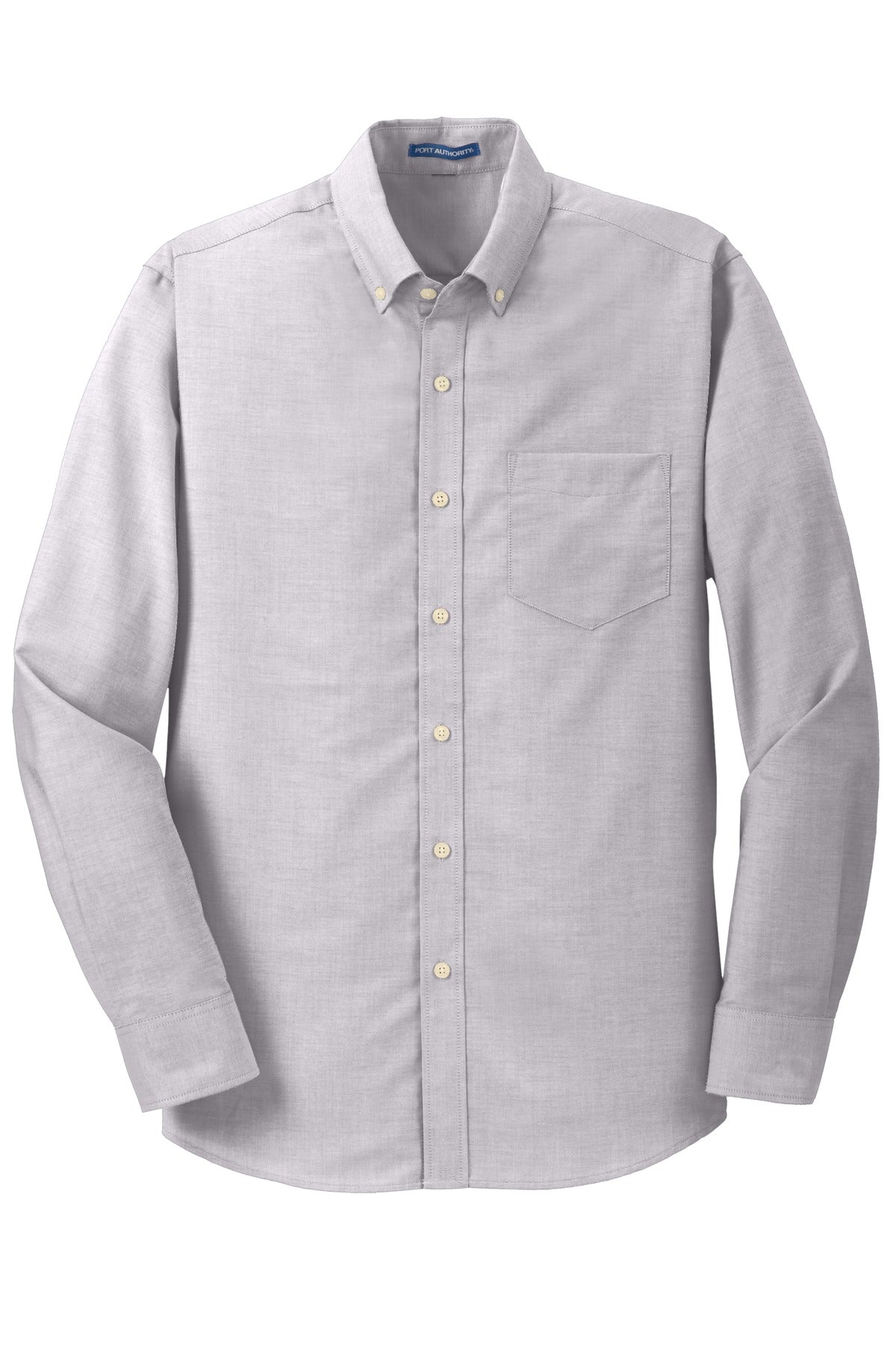 Port Authority SuperPro Oxford Shirt (SAN-S658) - Gusty Grey