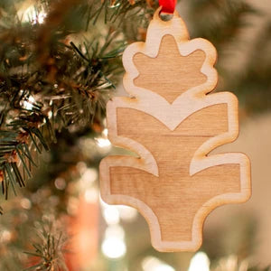 Wood Ornaments: 4" W X 4" H (HP-WDORN4)