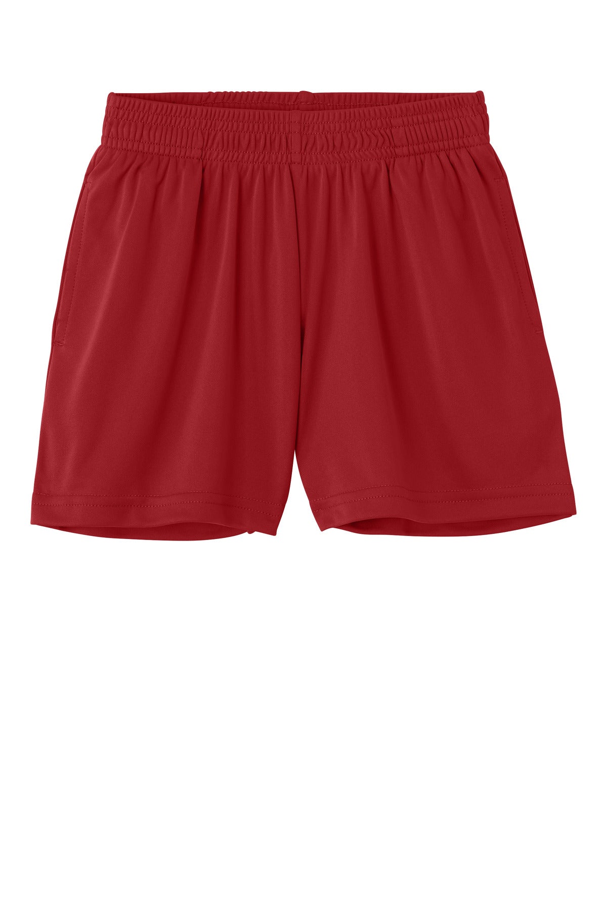 Sport-Tek Youth PosiCharge Competitor 5' Pocketed Short (SAN-YST349P) - Deep Red
