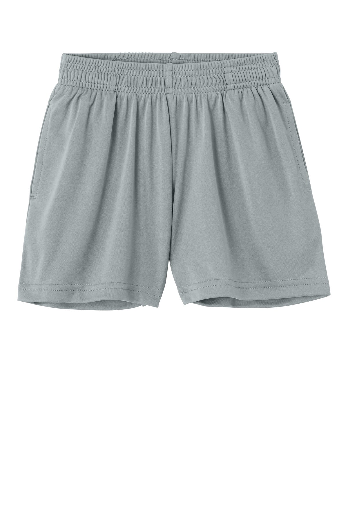 Sport-Tek Youth PosiCharge Competitor 5' Pocketed Short (SAN-YST349P) - Silver